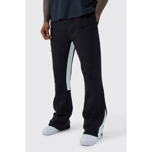 Pantalones de Jogger de forro polar de algodón de primera calidad para hombre, pantalones de chándal ligeros de entrenamiento y fitness para ropa informal de invierno - Product Image 1