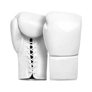 2025 meilleur prix personnalisé gants de boxe traditionnels en cuir de vache véritable de la plus haute qualité pour une utilisation extérieure décontractée respirant - Product Image 4