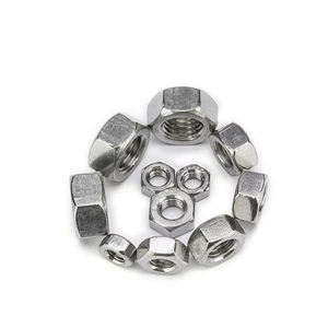 Écrous métriques à écrou hexagonal DIN934 en acier inoxydable 304 M1 à M33 différentes tailles pour une utilisation pratique - Product Image 4