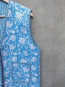 Femmes coton bloc imprimé Boho Style matelassé veste réversible hiver manteau Floral Design décontracté vacances cadeaux vêtements - Product Image 5