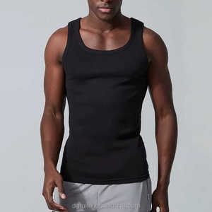 ODM Hombres Street Style Hip Hop Tank Top Impresión gráfica personalizada 100% Algodón suave Poliéster Casual Deportivo Sin mangas TankTops Tee - Product Image 2