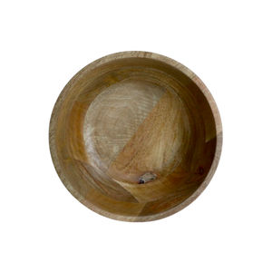 Bol à pâte en bois d'acacia massif au design moderne Long bol en bois écologique pour salade, légumes, fruits, vente en gros pour les fêtes - Product Image 1