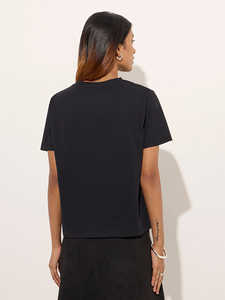 Camisetas de entrenamiento sólidas con logotipo personalizado para mujer, Jersey de poliéster ligero transpirable, mangas raglán, holgadas, informales, atléticas de talla grande - Product Image 2