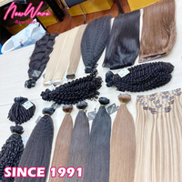 Paquetes de Cabello Virgen Rubio 613 de 40 Pulgadas, Cabello Filipino Virgen Crudo de un Solo Donante para Mujeres, Paquete de Extensiones de Cabello Humano Rizado a Granel
