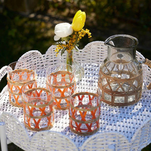 Elegant Handicraft Round Natural Scalloped Rattan <b>Tray</b> with Handles Decorative Villa Cute <b>Serving</b> <b>Tray</b> From Vietnam - Product Image 4