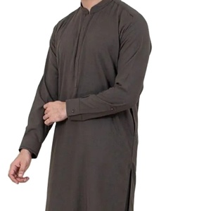 Calidad Premium shalwar Kurta para hombres musulmán Kurta pijama para hombres musulmán shalwar kameez 100% algodón para hombres shalwar qameez - Product Image 1