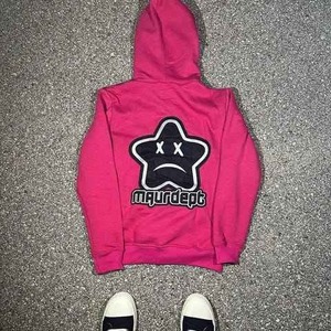 Sweat à capuche unisexe personnalisé 100% coton en éponge française surdimensionné avec fermeture éclair pour impression bouffante Logo 3D brodé hiver thermique - Product Image 2