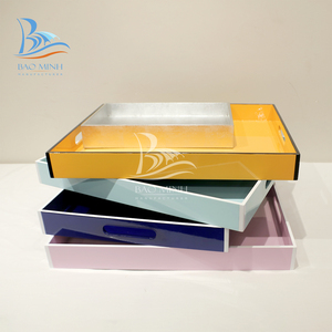 Plateau de service en laque de luxe 2023 fabriqué à la main au Vietnam - Product Image 1