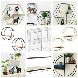 Support d'affichage de mur en métal d'or et de noir dans la conception classique utilisée dans la cuisine et la vaisselle de table au verre raisonnable, support d'épice - Product Image 2