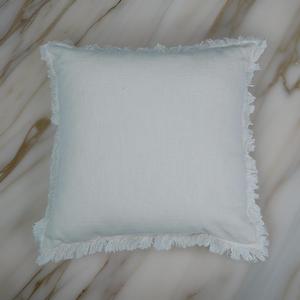 Fundas De Almohada cuadradas de algodón puro de alta calidad, tejidas con flecos para interiores de casas, hoteles, jardines y sofás - Product Image 1