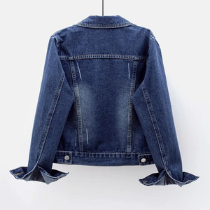 Wholesale Price Women Hooded <b>Denim</b> Jacket High Quality Best <b>Material</b> OEM Service Comfortable To Wear <b>Denim</b> Jacket For Ladies - Product Image 5