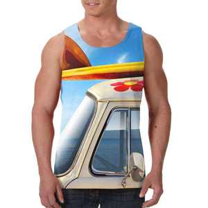 Sports <b>Tank</b> <b>Top</b> <b>Men</b> Sleeveless Activewear Built <b>For</b> Performance Comfort Lightweight Fabric Daily Training Use - Product Image 6