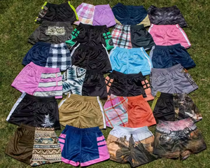 OEM Custom Print Breathable Mesh <b>Shorts</b> for <b>Men</b> Summer Digital Sublimation Mid Waist Elastic Closure Simple Gym <b>Active</b> Bottoms - Product Image 6