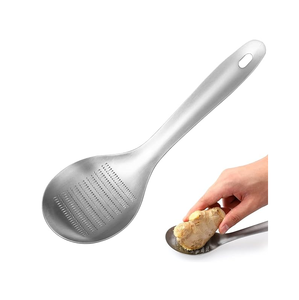 Mayorista Cocina Jengibre Ajo Cuchara trituradora de acero inoxidable Fruta Vegetal Triturador artesanías producto más vendido - Product Image 1