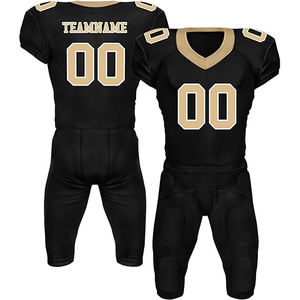 Uniforme de fútbol americano personalizado para hombres, camisetas y pantalones cosidos duraderos impresos por sublimación para ropa de equipo en todo el mundo - Product Image 1