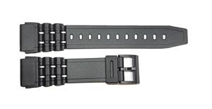 Bracelet de sport unisexe 1817, bracelet en caoutchouc noir de 20 mm, réglable et durable, résistant à l'eau, respirant, bracelet de montre souple - Product Image 2