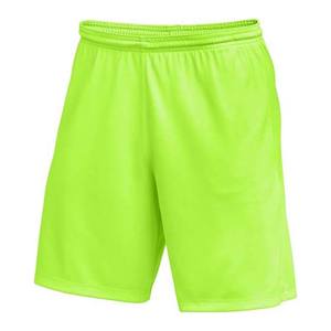 2025 transpirable OEM personalizado en blanco entrenamiento playa gimnasio ropa de hombre pantalones cortos de algodón cintura elástica High Street hombres corto Color azul - Product Image 6