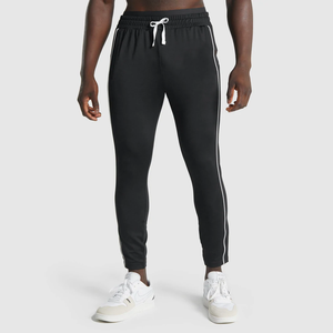 กางเกงกีฬาแบบลำลองของผู้ชายกางเกงวอร์มเอวยางยืดเฮฟวีเวตพร้อมกระเป๋าโลโก้ตามสั่งกางเกงวิ่ง - Product Image 3