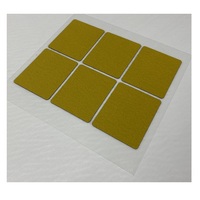 Feuille de ferrite flexible à absorption d'ondes EMI à haute température pour étiquette RFID, isolation EMI, absorbeur d'ondes, feuille magnétique