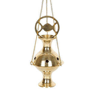 Quemador de incienso religioso Quemador de incienso espiritual para el templo Adoración Oración Meditación Altar Elegante Quemador de incienso decorativo - Product Image 3