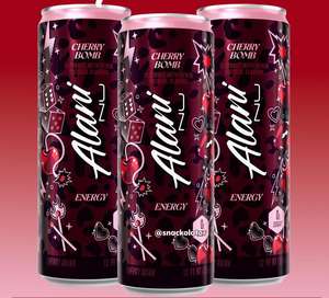 Boîte de variété de boissons énergisantes Alani Nu Cherry Bomb, nouvelle saveur, sans sucre, taurine et carbonate, 12 fl oz (0,24 L) - Product Image 4