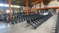 Machine de Rameur de Fitness Professionnelle pour Entraînement de Compétition Hyrox, à Faible Pression Articulaire, Résistance à l'Air et Écran LCD