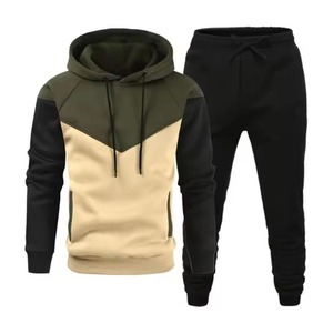 Combinaison d'entraînement personnalisée, simple, survêtement professionnel, survêtement de haute qualité, Streetwear, survêtement pour hommes, vente en gros - Product Image 3