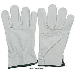 Heavy-Duty Cowhide Leather Classic <b>Driver</b> <b>Gloves</b> Premium Safety Rough Protection Longer Flexibility Durability Welding <b>Gloves</b> - Product Image 4