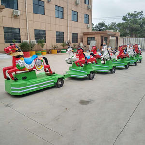 Parc à thème personnalisé coloré, équipement de parc d'attraction, promenades en train électrique pour <span class=keywords><strong>les</strong></span> enfants - Product Image 6