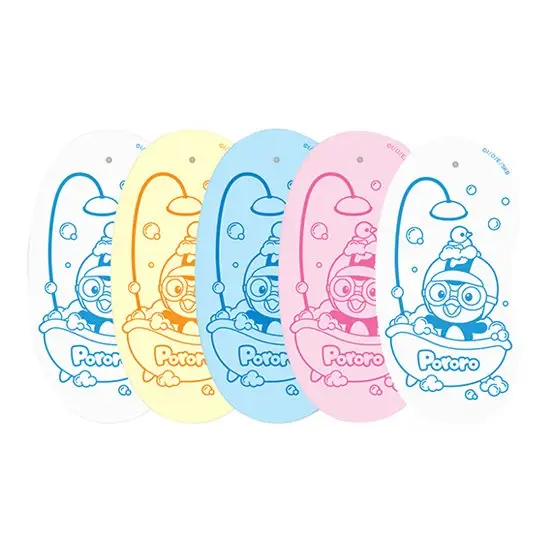 Корейские детские товары Pororo Нежная детская губка для ванны 4 + 1 от Lotte Duty Free