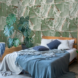 Elija los mejores azulejos de porcelana de 60x60cm en la India, perfectos para espacios de lujo, azulejos de pared con acabado de superficie de mármol italiano de aspecto moderno - Product Image 1