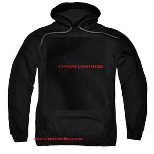 Venta al por mayor de peso pesado de algodón con capucha de los hombres de calidad de gran tamaño pulóver Puff Impresión de lujo personalizado sudaderas con capucha de cuello para Unisex - Product Image 5