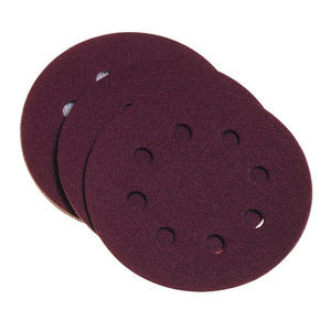 Set di dischi abrasivi con velcro 10 pezzi Art.349.35 Mm.115-Grit 80 - Product Image 1
