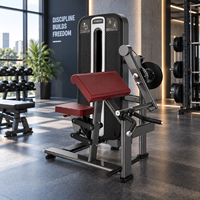 Machine à extensions biceps-triceps à poulies BN, équipement d'entraînement de force des bras à double fonction pour salle de sport commerciale et club de fitness