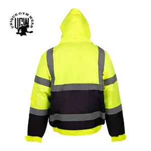 Veste de sécurité réfléchissante pour adultes, en polaire, certifiée CE, respirante, pour le travail, vente en gros d'usine - Product Image 4