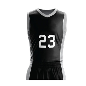 Uniformes de basketball réversibles entièrement sublimés en gros, 100% polyester, maillots et shorts personnalisés, vêtements de sport unisexes à séchage rapide - Product Image 5
