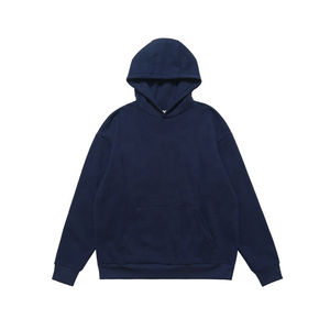 Sweat à capuche unisexe en polaire de couleur unie, design simple, col rond, coton de haute qualité, veste en jersey, sweat à capuche de haute qualité - Product Image 4