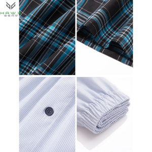 Short de golf de qualité supérieure pour homme Dernier short taille haute XS Coton Satin Casual Summer Print Checkered Pattern - Product Image 2