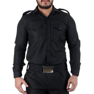 OEM Premium personalizado de alta calidad 100% poliéster gris guardia de seguridad uniforme Premium guardia uniforme colores personalizados - Product Image 3