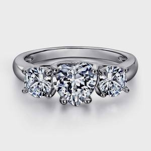 เครื่องประดับแหวนคลาสสิกสำหรับผู้หญิงเครื่องประดับเงินสไตล์ Boho 925เงินสีขาวโทแพซพลอยแฮนด์เมดของขวัญสำหรับภรรยา - Product Image 1