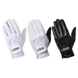 Vente en gros d'usine de gants de golf en cuir souple et durable de luxe gants de golf en cuir Cabretta personnalisés - Product Image 5