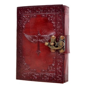 Journal en cuir personnalisé en relief, en forme de croix, carnet de notes vierge, fournitures de bureau, carnet de notes pour étudiants, vente en gros - Product Image 2