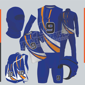 Combo Deal 2025 7v7 Uniforme Varsity Jacket Survêtement Sac de sport Gants à bas prix Logo personnalisé 7 v 7 Uniforme Service OEM - Product Image 2