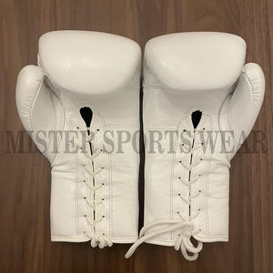 Guantes de Boxeo de Piel Hechos a Medida de Primera Calidad, Diseño con Cordones, Hechos 100% con Piel Original, Crea Tu Propia Marca - Product Image 5