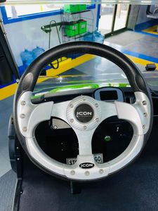 Carros de golf eléctricos de 4 plazas personalizados de fábrica fiable 4 ruedas 2 + 2 plazas 8 asientos Buggy Venta Compatible Club Car Material de acero - Product Image 2