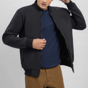 Chaqueta Bomber informal para hombre de alta calidad personalizada 2025, ropa de calle de invierno en lona, talla 4XL, tarifa al por mayor, tarifa barata - Product Image 2