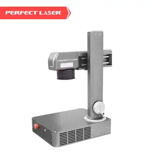 20W desktop mini Laser marking machine without consumable copper, aluminum, ring, gold and silver engraving