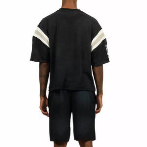 Conjunto de Camiseta y Pantalones Cortos para Hombre, Tejido Transpirable, Traje de Dos Piezas para Correr, Trotar, Gimnasio y Entrenamiento - Product Image 5