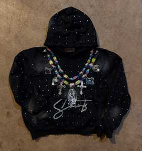 เสื้อฮู้ดทรงหลวมโอเวอร์ไซส์ของผู้ชายเสื้อสวมหัวโอเวอร์ไซส์แบบกำหนดเอง - Product Image 3