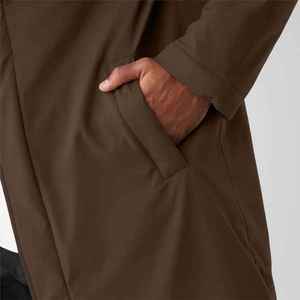 Men's Elegant Lightweight Long <b>Trench</b> <b>Coat</b> Stylish Breathable Sheep Woolen Overcoat Slim-Fit Design for Casual Formal Occasions - Product Image 6